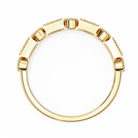 Vintage Deco Lab Grown Diamond Ring - Ophiratbf