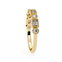 Vintage Deco Lab Grown Diamond Ring - Ophiratbf