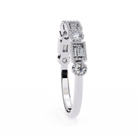 Vintage Deco Lab Grown Diamond Ring - Ophiratbf