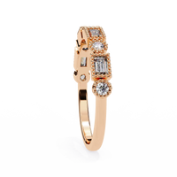 Vintage Deco Lab Grown Diamond Ring - Ophiratbf