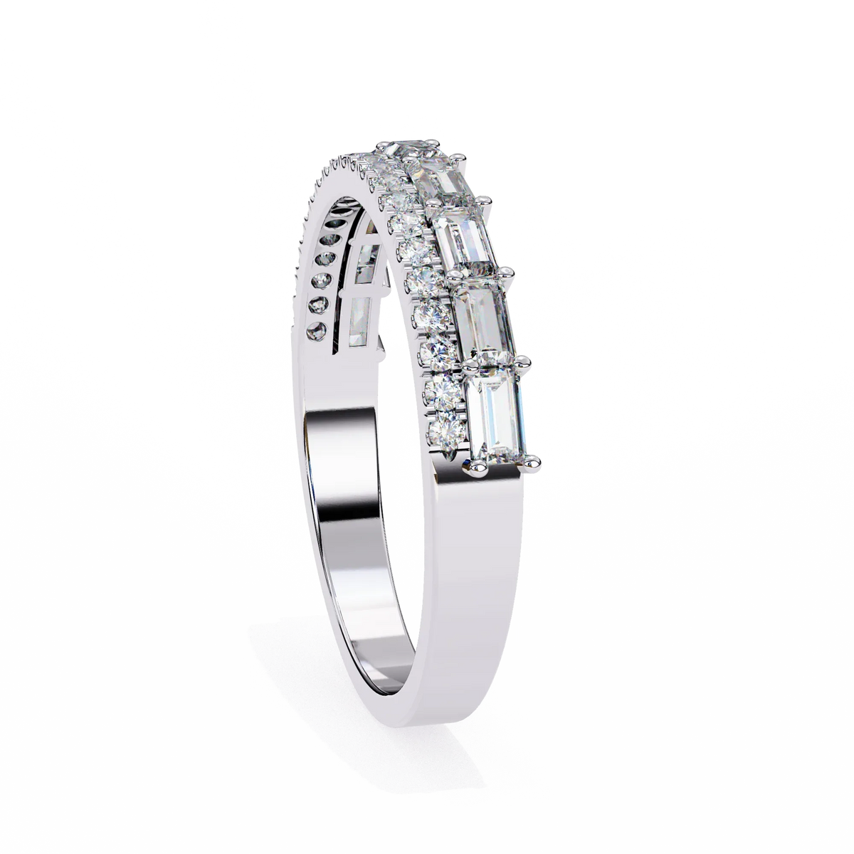 Duo Brilliance Lab Grown Diamond Ring - Ophiratbf