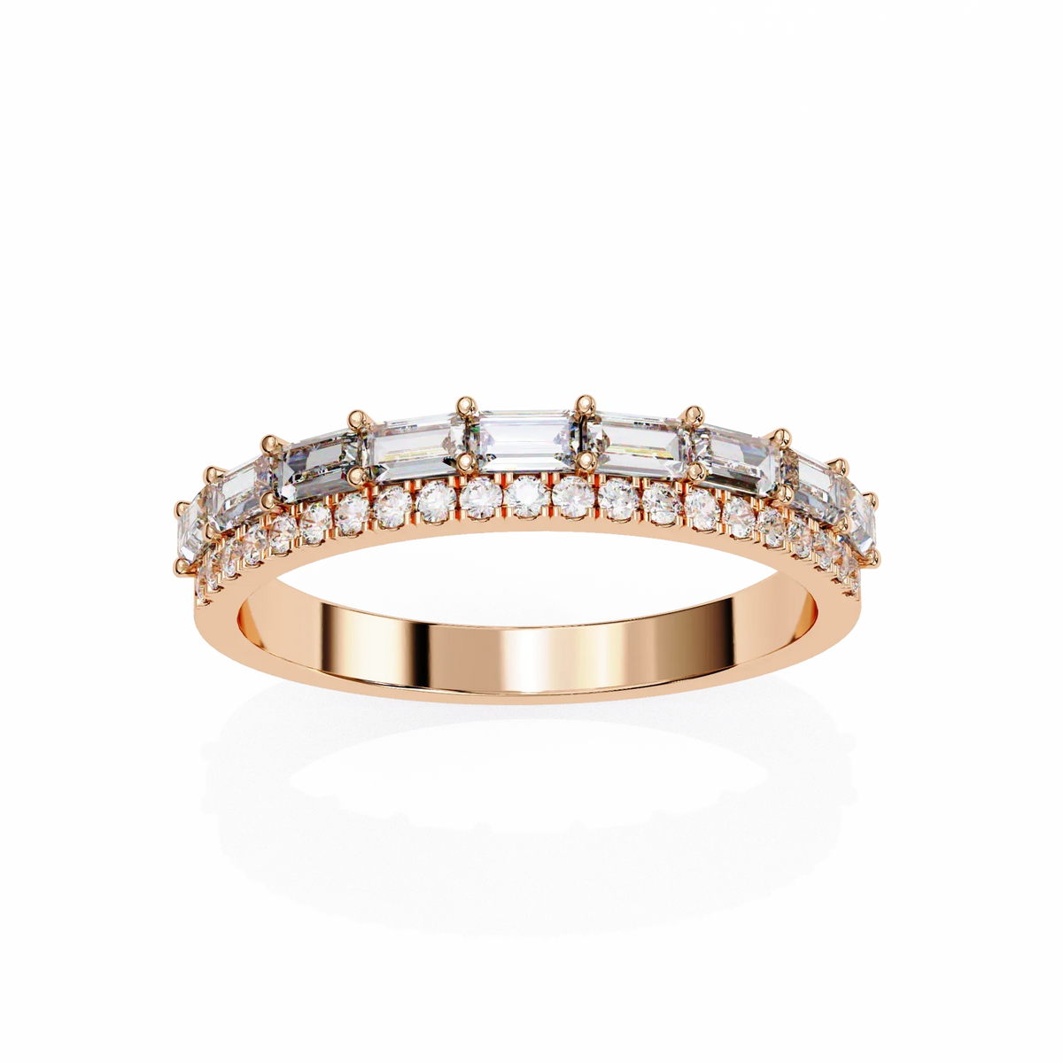Duo Brilliance Lab Grown Diamond Ring - Ophiratbf