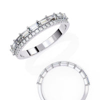 Duo Brilliance Lab Grown Diamond Ring - Ophiratbf
