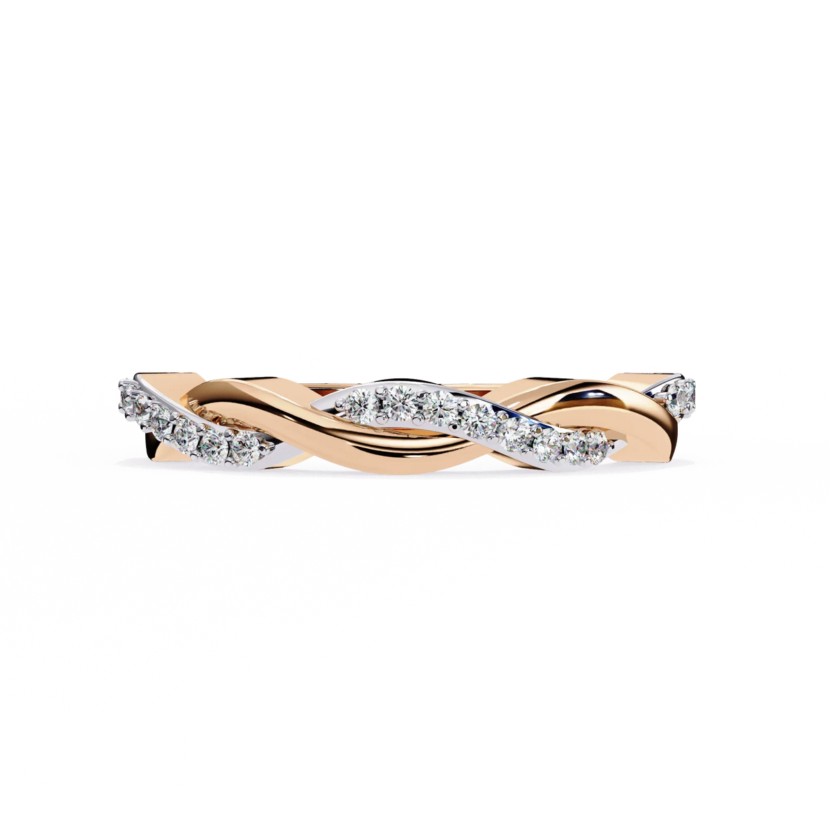 Eternal Weave Lab Grown Diamond Ring - Ophiratbf