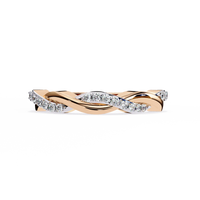 Eternal Weave Lab Grown Diamond Ring - Ophiratbf