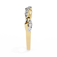 Eternal Weave Lab Grown Diamond Ring - Ophiratbf