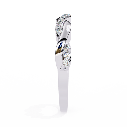 Eternal Weave Lab Grown Diamond Ring