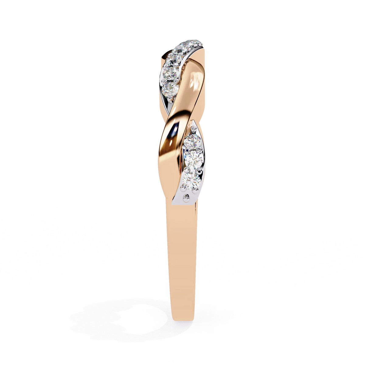 Eternal Weave Lab Grown Diamond Ring - Ophiratbf