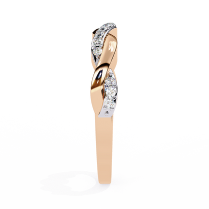 Eternal Weave Lab Grown Diamond Ring
