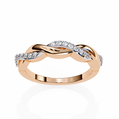 Eternal Weave Lab Grown Diamond Ring