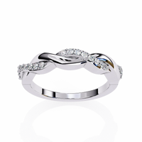 Eternal Weave Lab Grown Diamond Ring - Ophiratbf