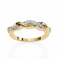Eternal Weave Lab Grown Diamond Ring - Ophiratbf