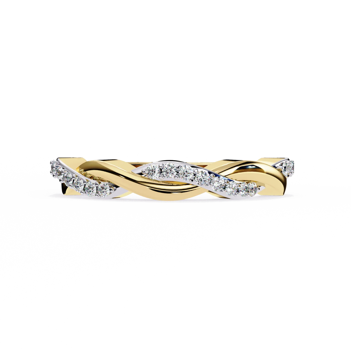 Eternal Weave Lab Grown Diamond Ring - Ophiratbf