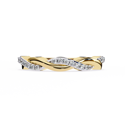 Eternal Weave Lab Grown Diamond Ring