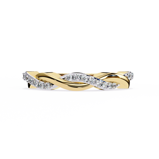 Eternal Weave Lab Grown Diamond Ring