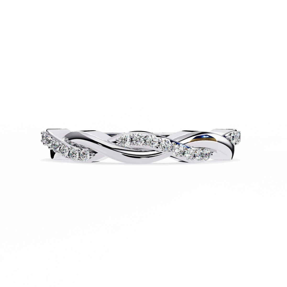 Eternal Weave Lab Grown Diamond Ring - Ophiratbf