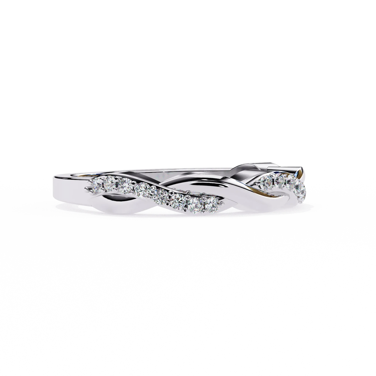 Eternal Weave Lab Grown Diamond Ring - Ophiratbf