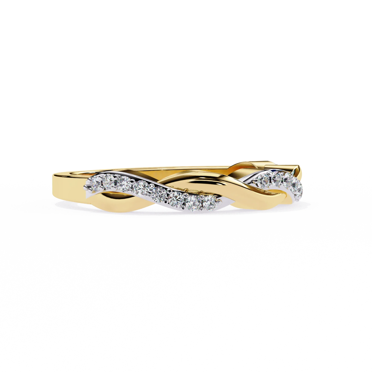 Eternal Weave Lab Grown Diamond Ring - Ophiratbf