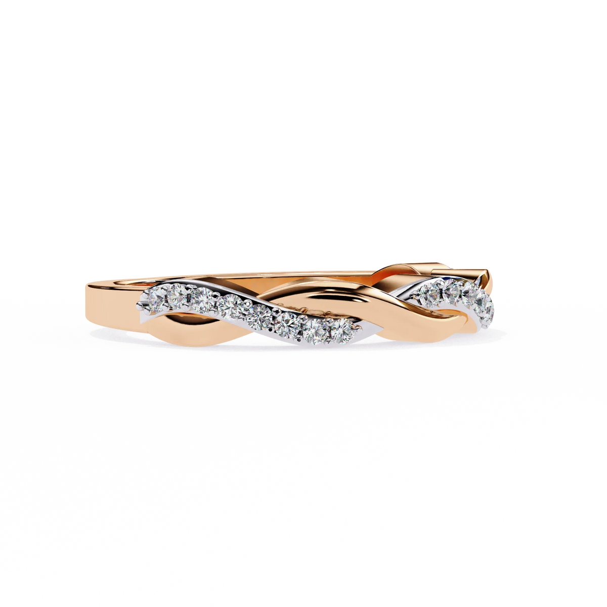 Eternal Weave Lab Grown Diamond Ring - Ophiratbf
