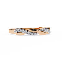 Eternal Weave Lab Grown Diamond Ring - Ophiratbf