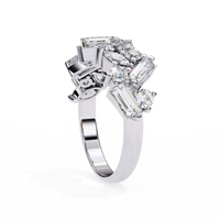 Avant Cluster Lab Grown Diamond Ring - Ophiratbf