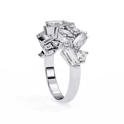 Avant Cluster Lab Grown Diamond Ring