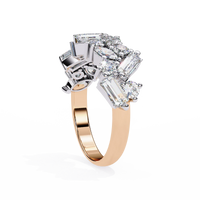 Avant Cluster Lab Grown Diamond Ring - Ophiratbf