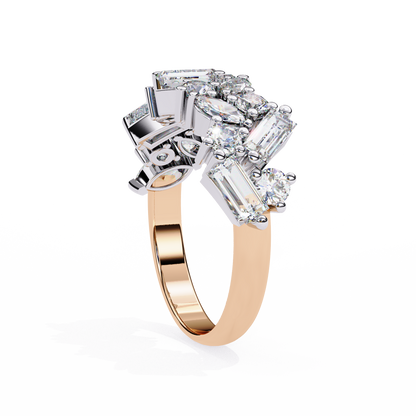 Avant Cluster Lab Grown Diamond Ring