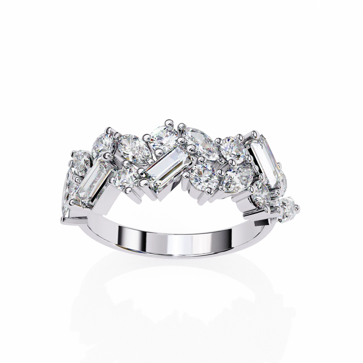 Avant Cluster Lab Grown Diamond Ring - Ophiratbf