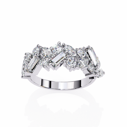 Avant Cluster Lab Grown Diamond Ring
