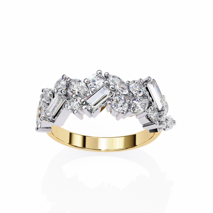 Avant Cluster Lab Grown Diamond Ring