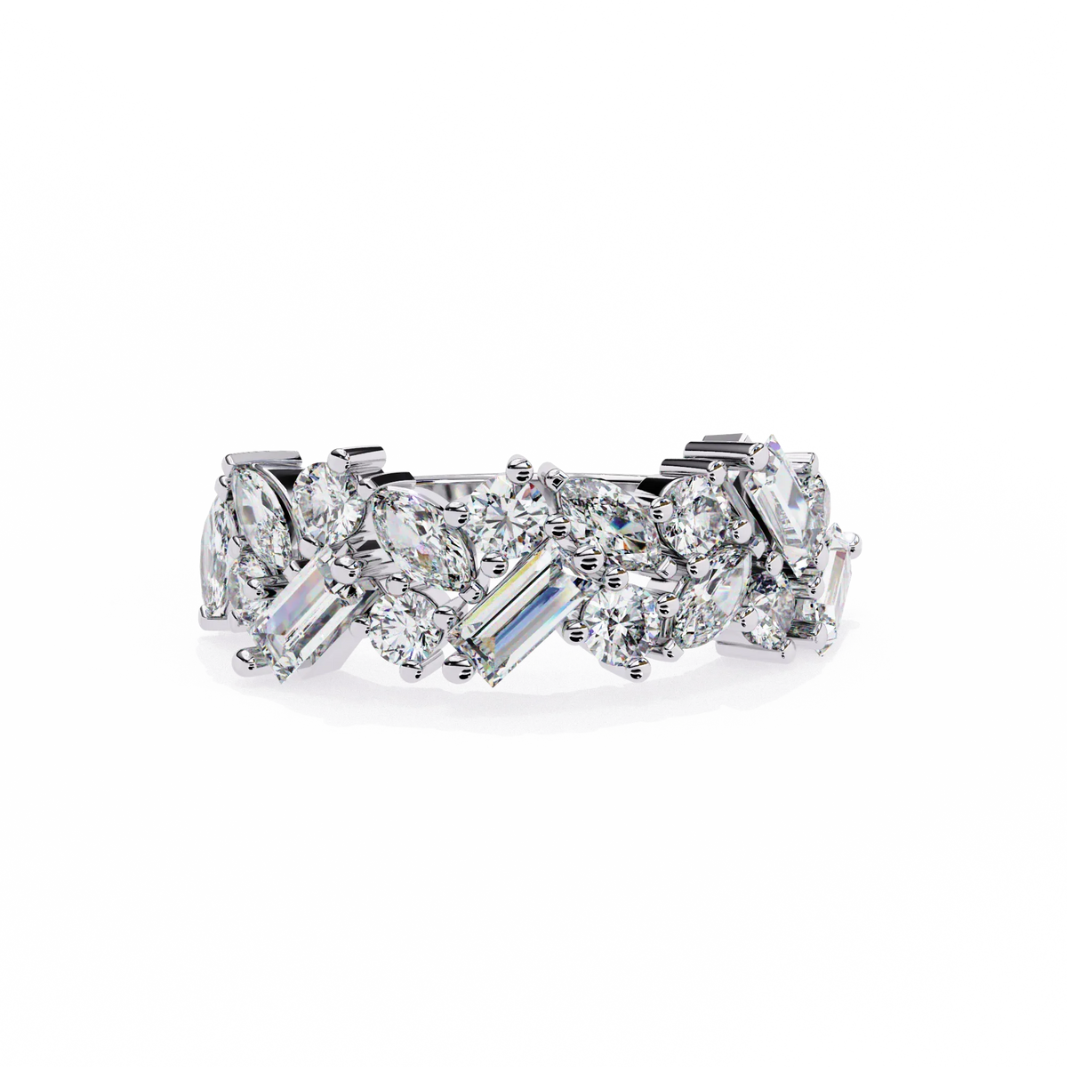Avant Cluster Lab Grown Diamond Ring - Ophiratbf