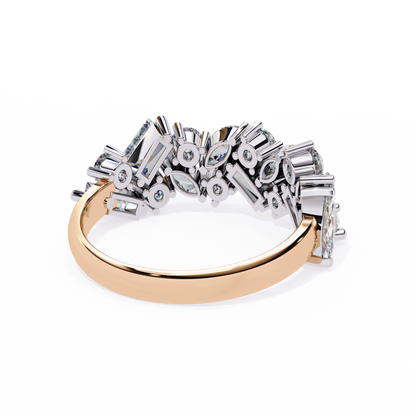 Avant Cluster Lab Grown Diamond Ring