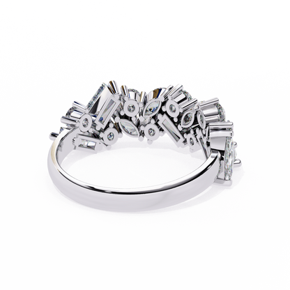 Avant Cluster Lab Grown Diamond Ring
