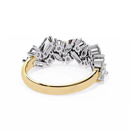 Avant Cluster Lab Grown Diamond Ring
