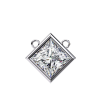 Solstice Bezel Princess Pendant - Ophiratbf