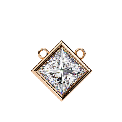 Solstice Bezel Princess Pendant