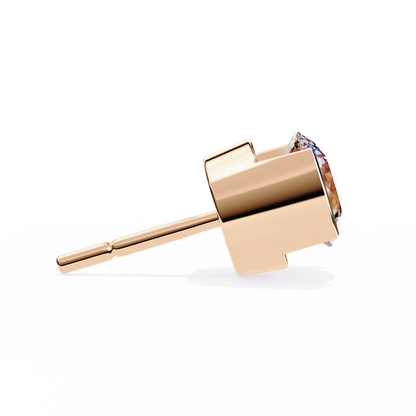 Aura Modern Bezel Lab Grown Diamond Studs