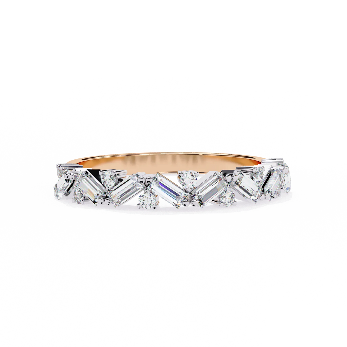 Cascade Cluster Lab Grown Diamond Ring - Ophiratbf