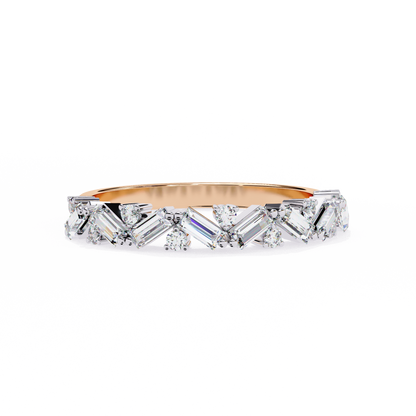 Cascade Cluster Lab Grown Diamond Ring