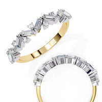 Cascade Cluster Lab Grown Diamond Ring - Ophiratbf