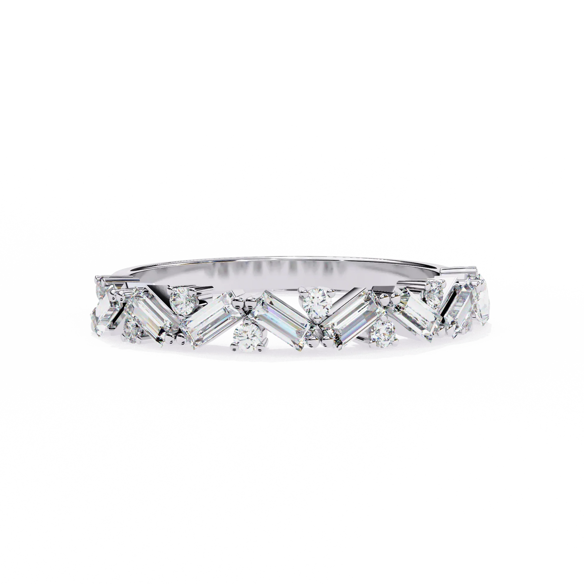 Cascade Cluster Lab Grown Diamond Ring - Ophiratbf