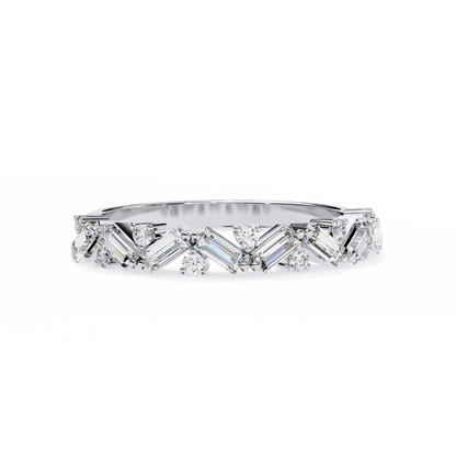 Cascade Cluster Lab Grown Diamond Ring