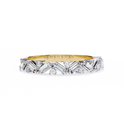 Cascade Cluster Lab Grown Diamond Ring
