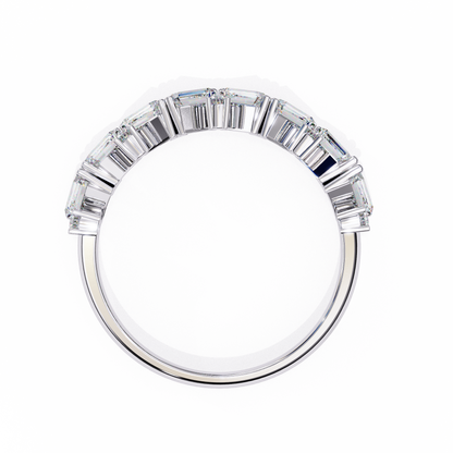 Cascade Cluster Lab Grown Diamond Ring