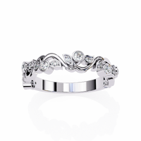 Rosy Vine Lab Grown Diamond Ring - Ophiratbf