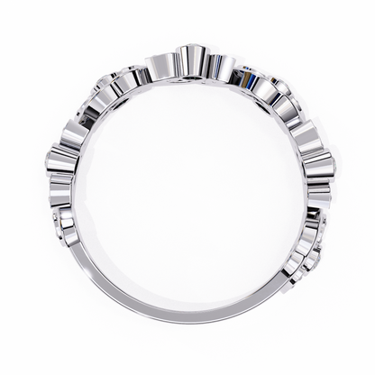 Rosy Vine Lab Grown Diamond Ring