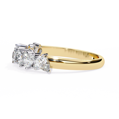 Versa Crown Lab Grown Diamond Ring