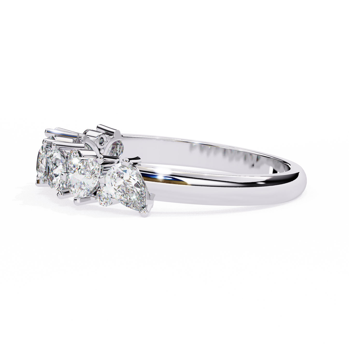 versa crown lab grown diamond ring