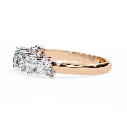 Versa Crown Lab Grown Diamond Ring